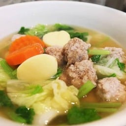 ต้มจืดเต้าหู้หมูสับ