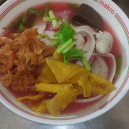 ก๋วยเตี้ยวเกี้ยวปลาเส้นปลาแม็คโคร