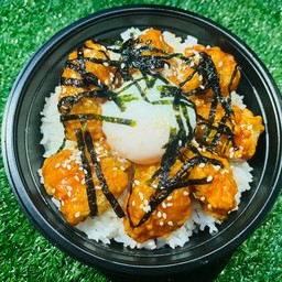 ข้าวไก่เกาหลี*ไข่ออนเซ็น