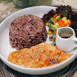 ข้าวหน้า-ย่างเทอริยากิ คลีน