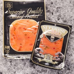 ปลาแซลมอนรมควัน พริกสด A