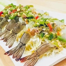 กุ้งแช่น้ำปลา