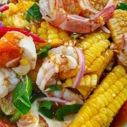 ยำข้าวโพดกุ้งไข่เค็ม best sellers