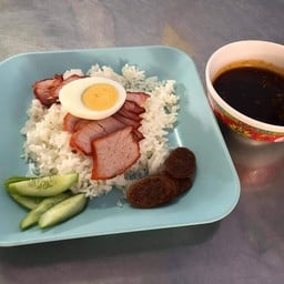 ข้าวหมูเเดง ธรรมดา