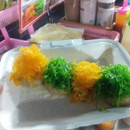 โรตีกุหลาบหน้าฝอยทอง