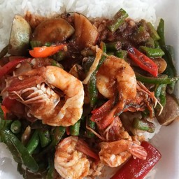 ผัดพริกแกงทะเล