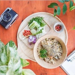 ข้าวผัดปลาสลิดไม่คีโต