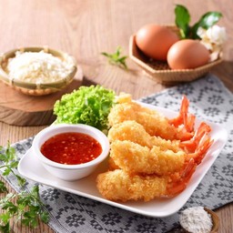 กุ้งชุบแป้งทอด