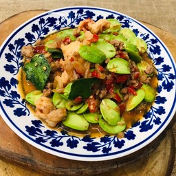 สะตอผัดกุ้งหมูสับ