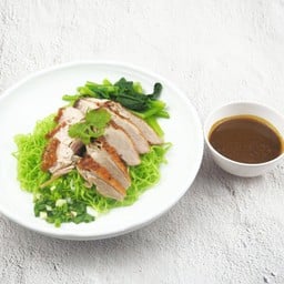 บะหมี่เป็ดหมูกรอบ น้ำ-แห้ง