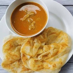 โรตีจิ้มแกงเนื้อ