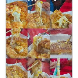 โรตีข้าวโพดชีส