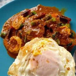 ข้าวผัดปู*หมูกรอบกุ้กป๋อง หลังวคภูเก็ต