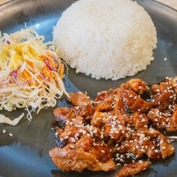 ข้าวหมูสไลด์