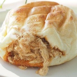 ไก่หยอง น้ำพริกเผา มายองเนส + ขนมปังปิ้งเตาถ่านสูตรโบราณ