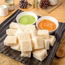 ขนมปังนึ่งไอน้ำเตาถ่านสูตรโบราณ + ไส้สังขยาชาไทยนมสด