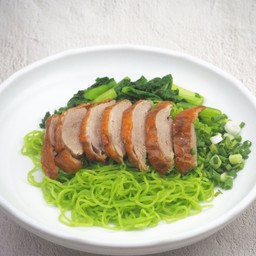 บะหมี่เป็ดย่าง น้ำ-แห้ง