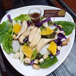 สลัดเห็ดย่างเนยสดแท้