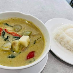 ข้าวราดแกงเขียวหวาน