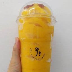 น้ำส้ม+น้ำบ๊วยปั่น