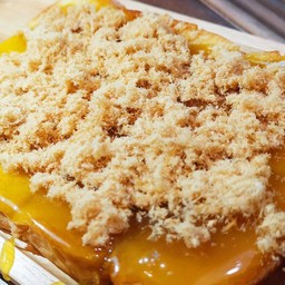 ปังเนย+ไก่หยองน้ำสลัดโบราณ