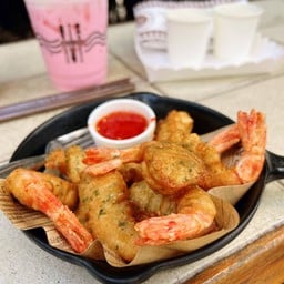 กุ้งชุบแป้งทอด