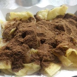 โรตีธรรมดาหนานุ่มหน้าโอวัลติน