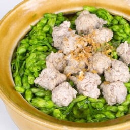 แกงจืดดอกขจรหมูสับ (ตามฤดูกาล)