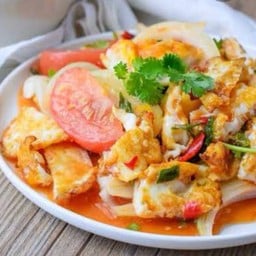 ยำไข่ดาว