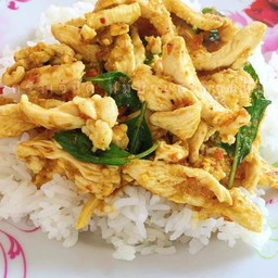 ข้าวราดเครื่องแกงไก่