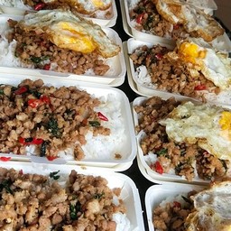 ข้าว+กระเพรา