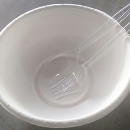 ถ้วยรักษ์โลกพร้อมช้อนซ้อม