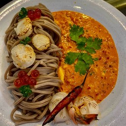 โซบะซีฟู้ดต้มยำซอส