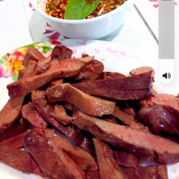 ตับหมูย่าง