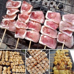 หมึกย่างข้างศาล