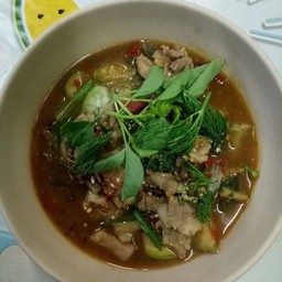 แกงอ่อมสันคอหมูแบบอีสาน