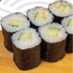 คัปปะ มากิ (แตงกวาญี่ปุ่น)