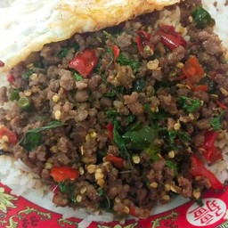 ผัดกะเพรา(กับข้าว)