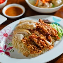 ข้าวมันไก่2อย่าง