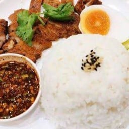 ข้าวหมูย่าง(ใช้ข้าวหอมมะลิ)