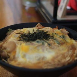 ข้าวหน้าหมูทอด