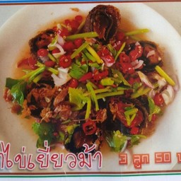 ยำไข่เยี่ยวม้า