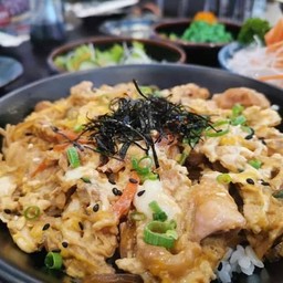 ข้าวหน้าไก่ไข่ oyako don