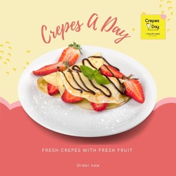 สตอเบอรี่เลิฟเวอร์ช็อคเครป