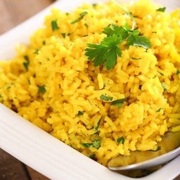 Yellow Rice ข้าวหุงกบั ขมน