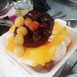 ไอติมไข่แข็งเม็ดบัว รากบัวทรงเครื่อง