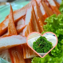 ปูอัด ซาซิมิ (Crab Stick Sashimi)