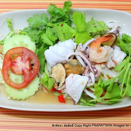 ยำวุ้นเส้นทะเล
