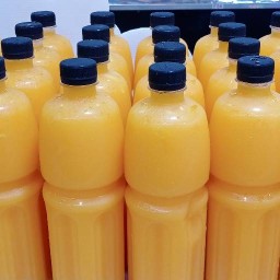 บ้าน ปัง ปัง น้ำส้มคั่น100%