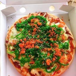 พิซซ่าหน้ายำสาหร่าย